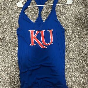University of Kansas Blue KU Tank Top